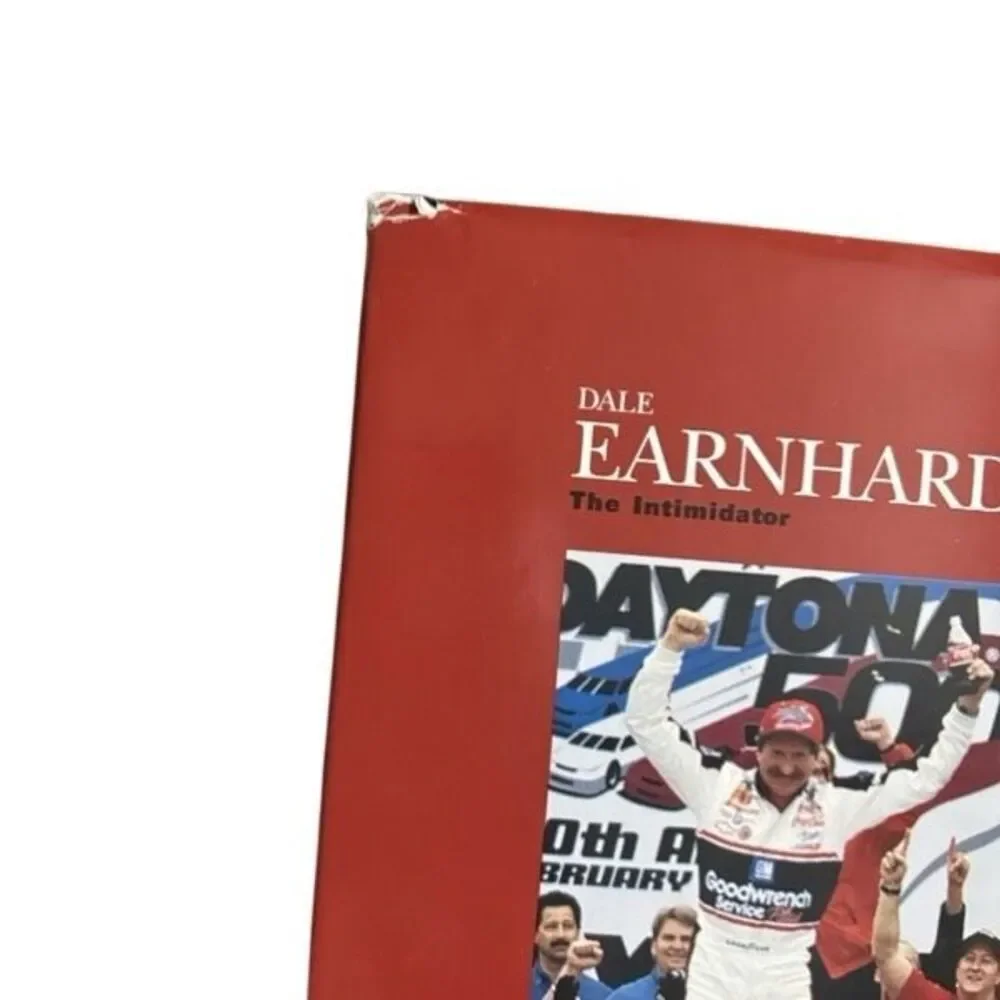 Dale Earnhardt The Intimidator Hard Cover Book